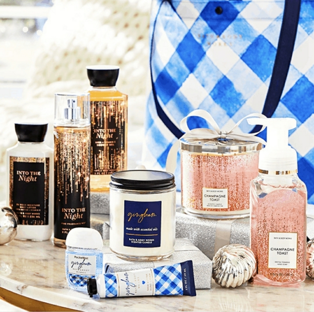 Bath & Body Works gift bag with 8 amazing products